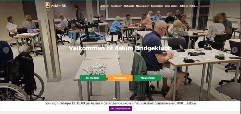 Askim BK kåret til beste klubbhjemmeside