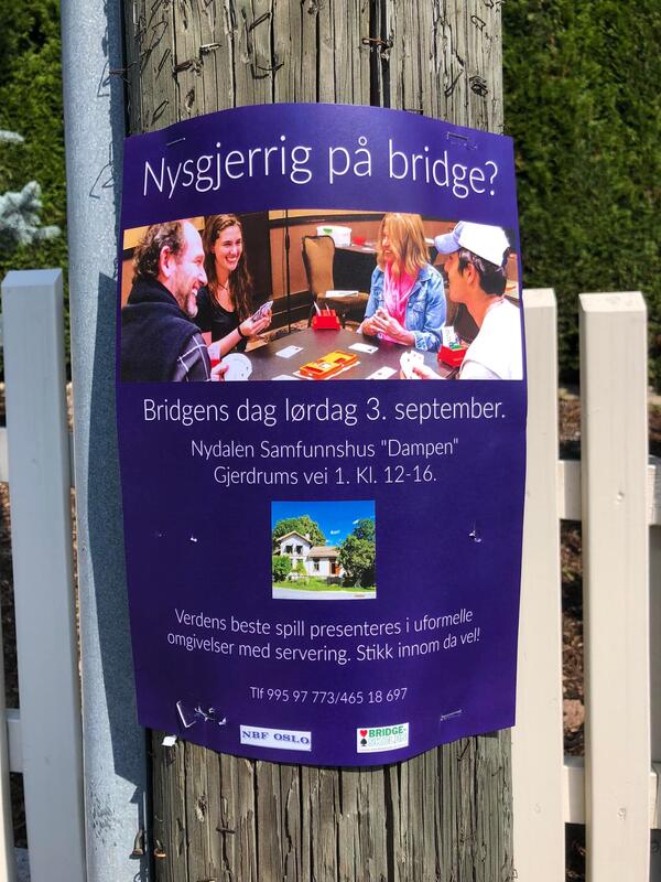HUSK å rapportere Bridgens Dag arrangement