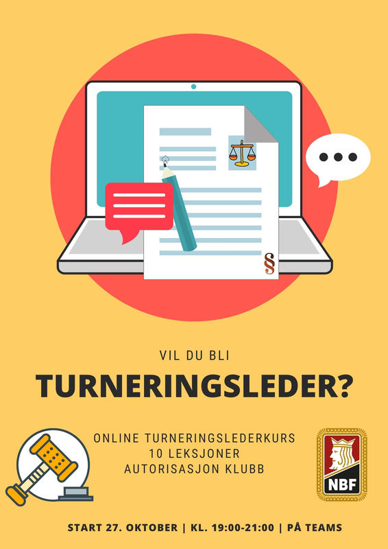 Online klubb-TL-kurs starter onsdag 10. november