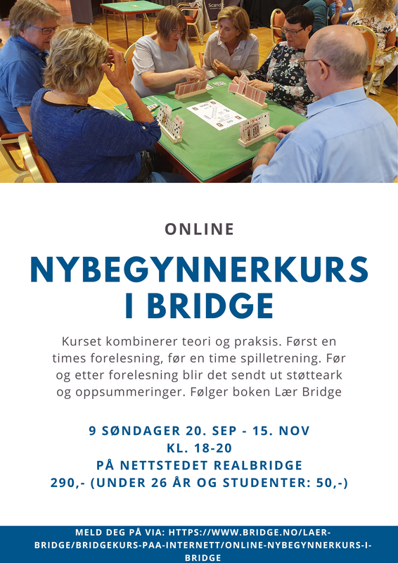 Online Lær Bridge-kurs
