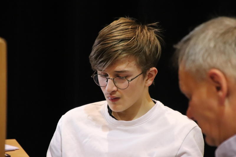 13-årige Nicolai tok sølv i NM par